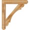 Ekena Millwork Olympic Craftsman Rough Sawn Bracket, Western Red Cedar, 6"W x 42"D x 48"H BKT06X42X48OLY04RWR - alternate 3